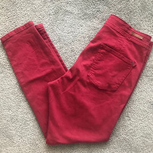 EUC Anthro Pilcro and the Letterpress Womens High Rise Cropped | Sz 32